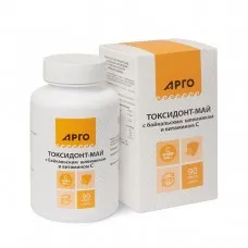 Токсидонт-май с экстрактом байкальского шлемника, 90 капсул